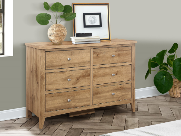 Birlea Hampstead 6 Drawer Chest Drawer Chest