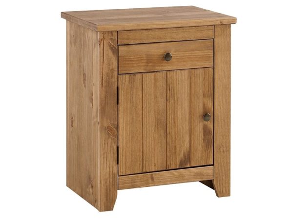 LPD Furniture Havana 1 Drawer Bedside Chest