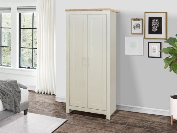 Birlea Highgate 2 Door Wardrobe Highgate Cream Wardrobe