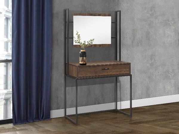 Birlea Houston Dressing Table Mirror Walnut Dressing Table