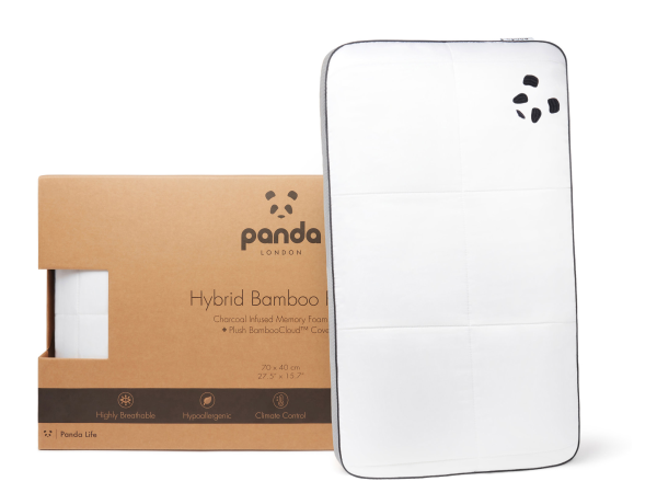 Panda Hybrid Bamboo Memory Foam Pillow