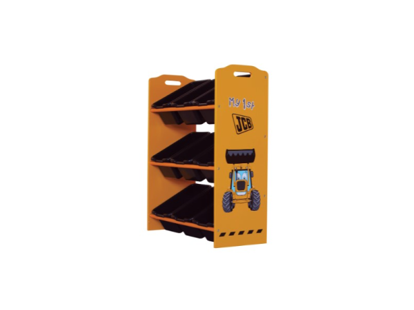 Kidsaw JCB 9 Bin Storage Unit Toy Box