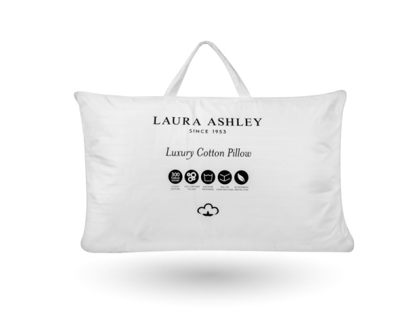 Laura Ashley Luxury Back Sleeper Fibre Filled Pillow