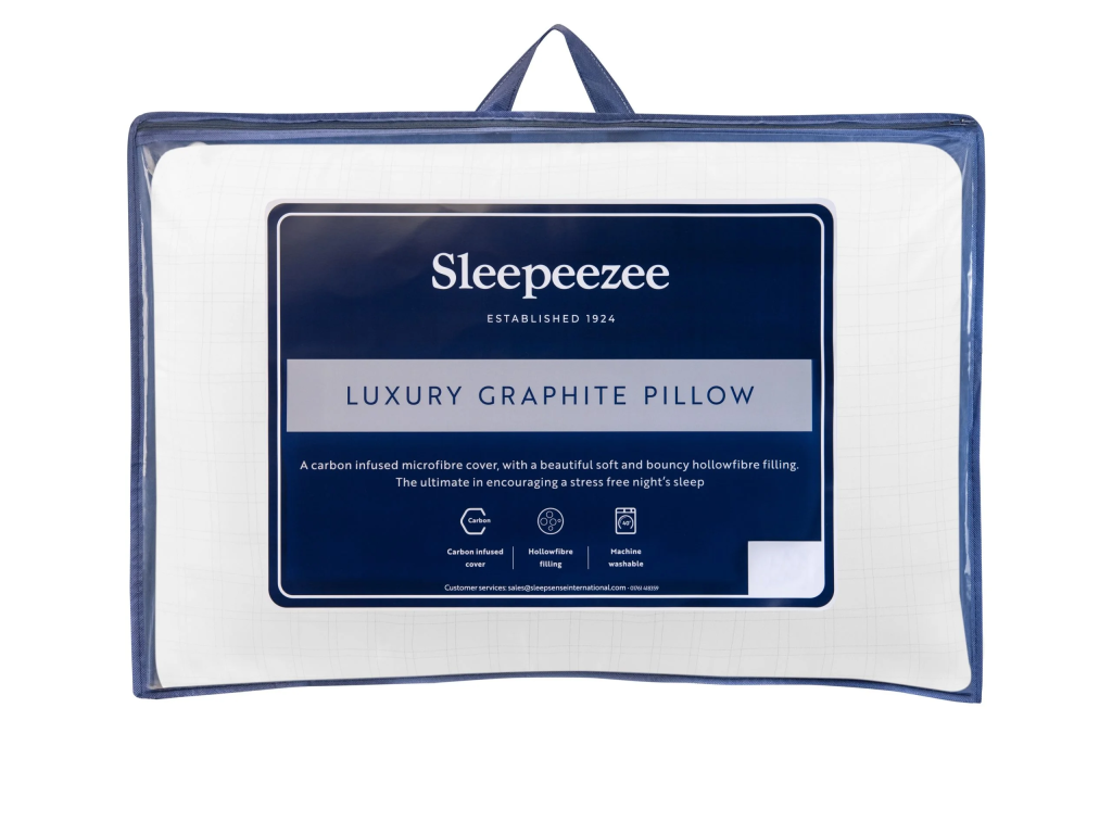 Sleepeezee Luxury Graphite Fibre Filled Pillow