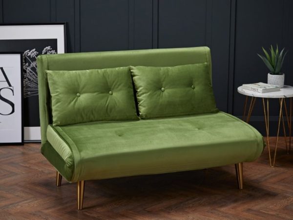 LPD Furniture Madison Sofa bed Green Sofa Bed