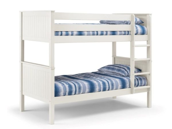 Julian Bowen Maine Bunk Bed Single Surf White Bunk Bed