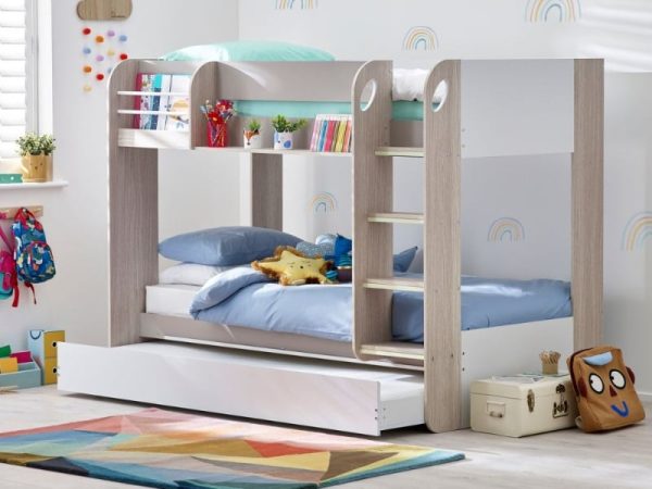 Julian Bowen Mars Taupe Bunk Bed