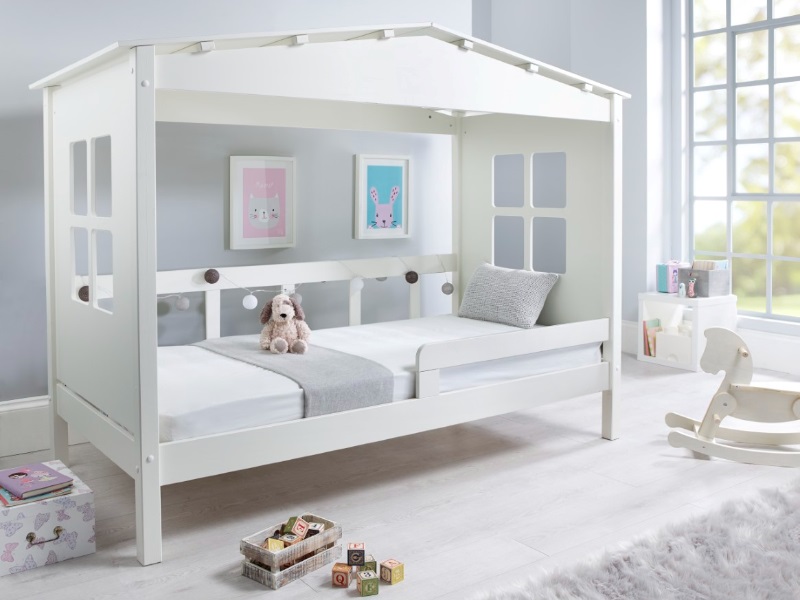 Bedmaster Mento Treehouse Bed Single White Childrens Bed