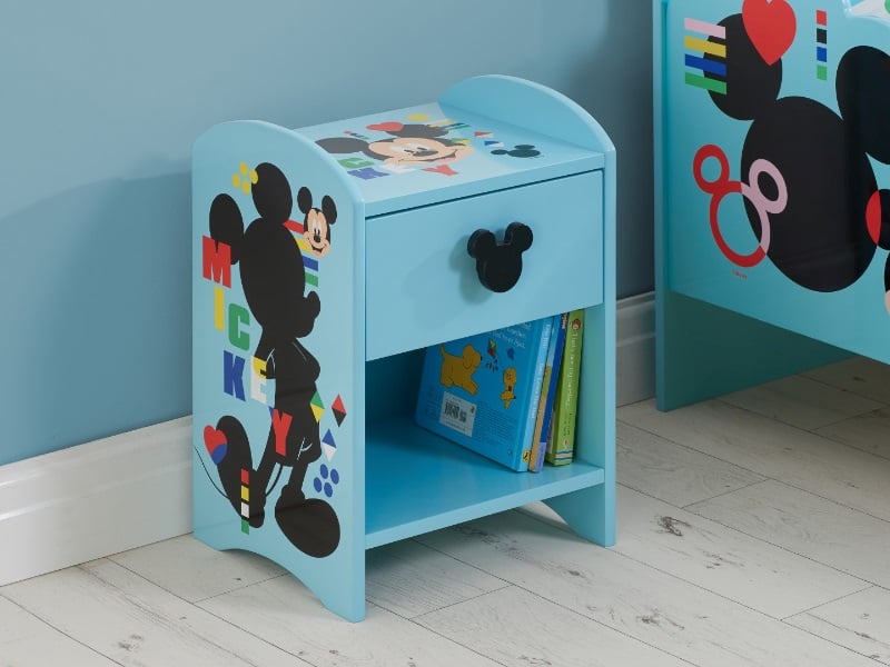 Disney Home Mickey Mouse Bedside Table Bedside Chest