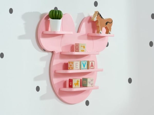 Disney Home Minnie Mouse Shelf Bedroom Furniture