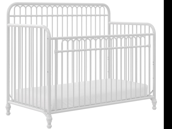 Little Seeds Monarch Hill Ivy 3 in 1 Metal Convertible Crib Cot Bed