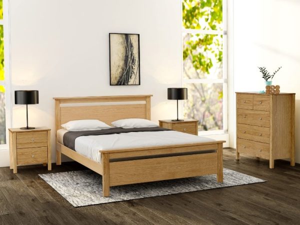 Limelight Nero King Size Wooden Bed