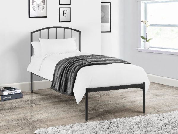 Julian Bowen Onyx Bed Single Metal Bed