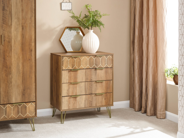 GFW Orleans 4 Drawer Chest Drawer Chest