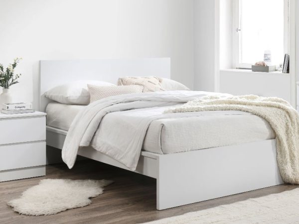 Birlea Oslo King Size White Bed