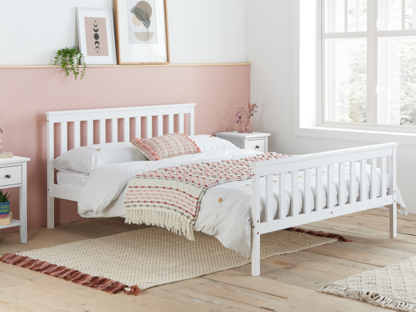 Birlea Oxford Double Wooden Bed