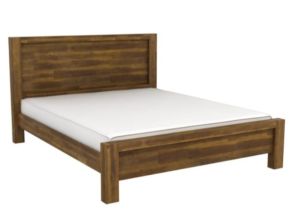 Heartlands Furniture Parkfield Solid Acacia Bed Double Wooden Bed