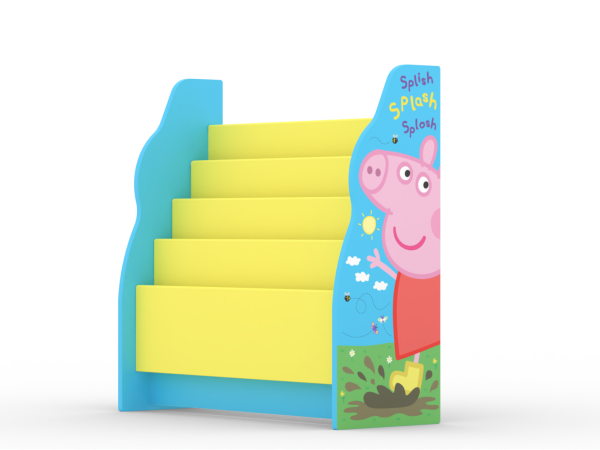 Kidsaw Peppa Pig Bookcase Sling Blue Bedroom Furniture