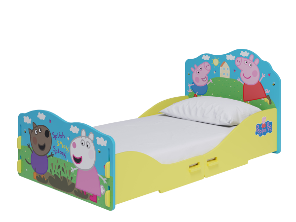 Kidsaw Peppa Pig Toddler Bed Small Single Childrens Bed