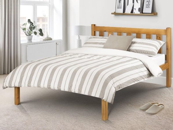 Julian Bowen Poppy Bed Double Wooden Bed