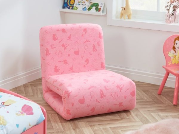 Disney Home Princess Fold Out Bed Chair Bedroom Furniture