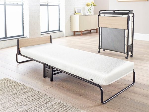 Jay Be Revolution Folding Bed with Memory e Fibre Mattress Small Single Folding Bed