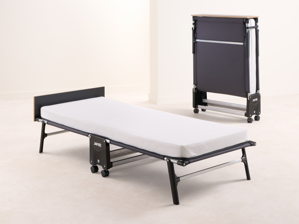 Jay Be RM80 Rollaway Folding Bed with Memory Mattress Single Folding Bed