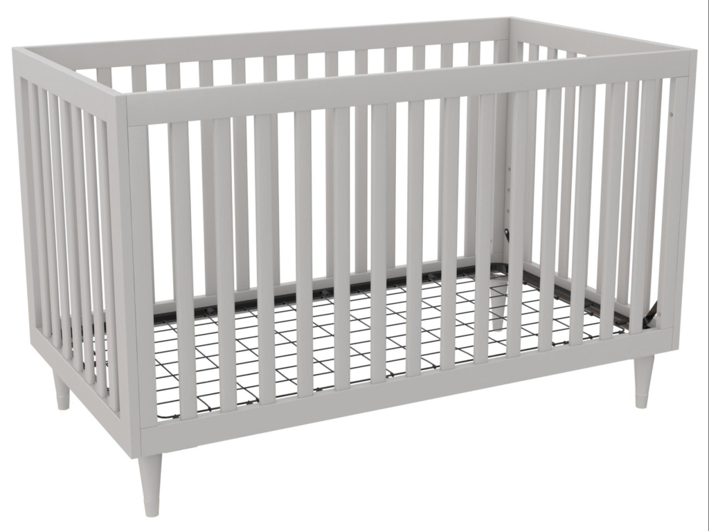 Little Seeds Rowan Valley Flint 3in1 Crib Grey Cot Bed | Bed Sava