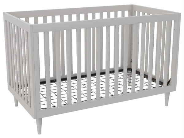 Little Seeds Rowan Valley Flint 3in1 Crib Grey Cot Bed