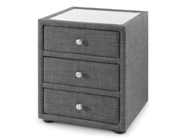 Julian Bowen Sorrento 3 Drawer Bedside Bedside Chest