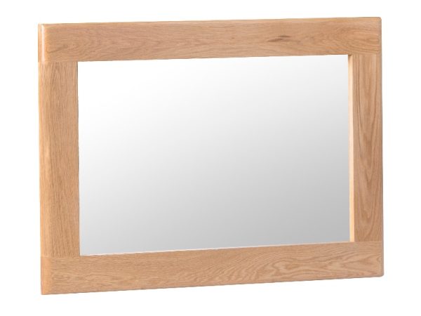 Furniture Express Spirit Small Wall Mirror Light Oak Mirror