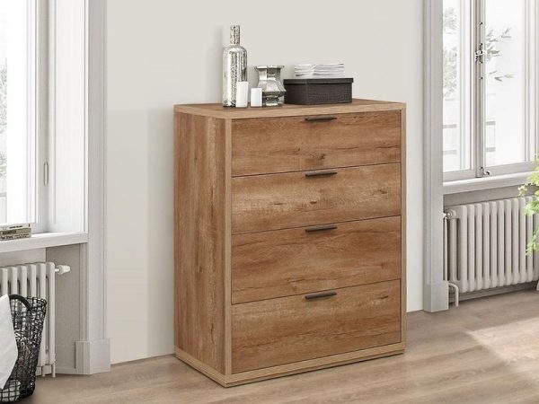 Birlea Stockwell 4 Drawer Chest Drawer Chest