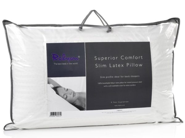 Relyon Superior Comfort Slim Latex Pillow