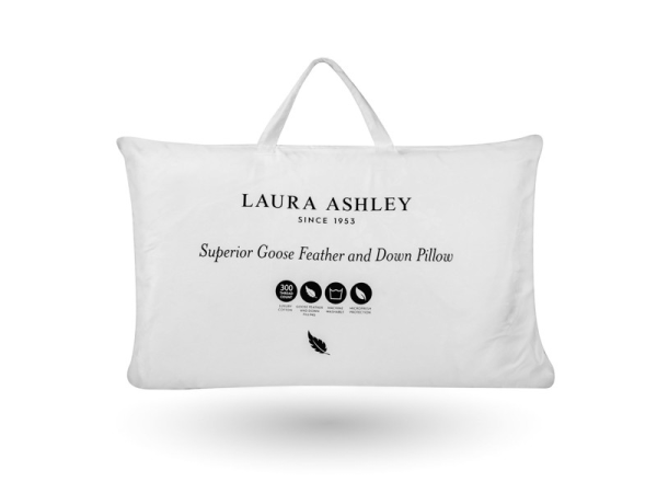 Laura Ashley Superior Goose Feather and Down Pillow Feather Pillow