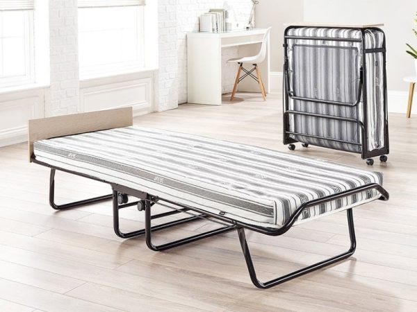 Jay Be Supreme Automatic Folding Bed with Rebound e Fibre Mattress Small Single Folding Bed