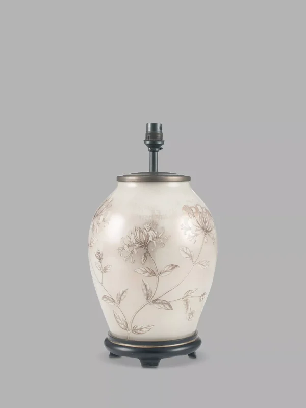 Jenny Worrall Honeysuckle Glass Lamp Base Natural H345cm