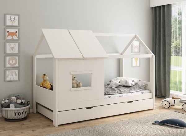 White Playhouse Bed 30 Single