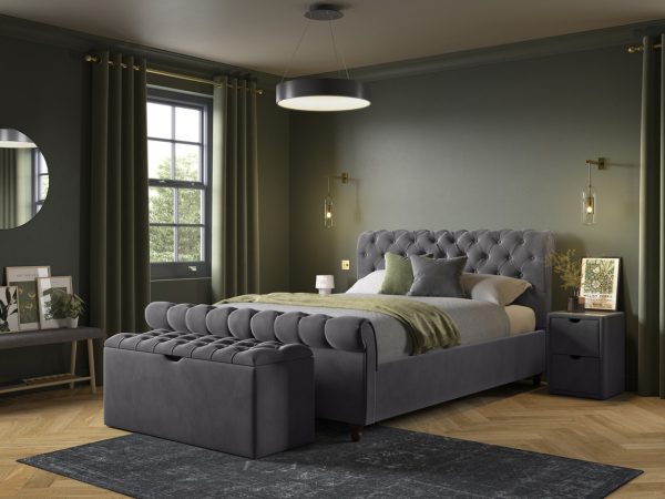 Penelope Upholstered Ottoman Bed Frame