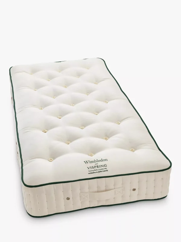 Vispring Wimbledon Pocket Spring Mattress Medium Tension Single