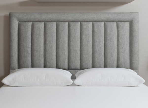 Dream Team Hinton Headboard 60 Super King Grey