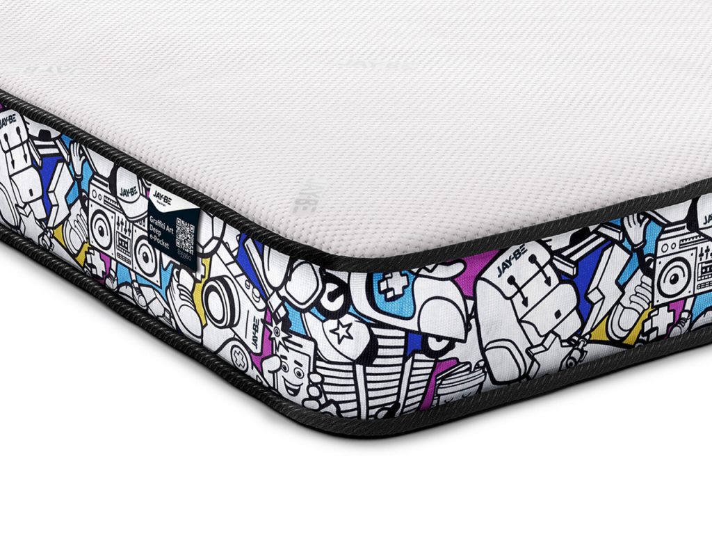 Jay Be Graffiti Art Deep E Pocket Mattress