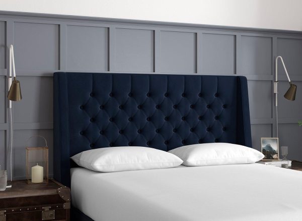 TheraPur Buckler Headboard 50 King Blue