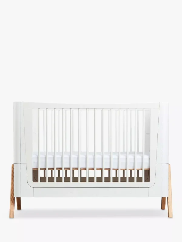 Gaia Baby Hera Cot Scandi WhiteNatural