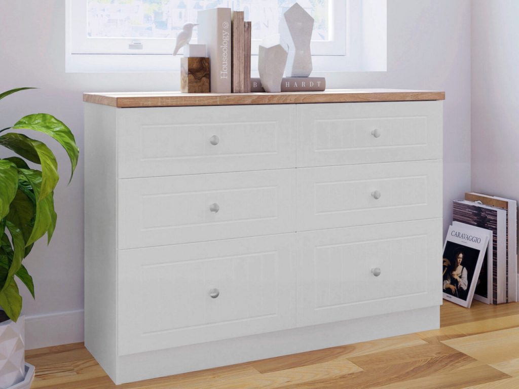 Andria 6 Drawer Wide Chest