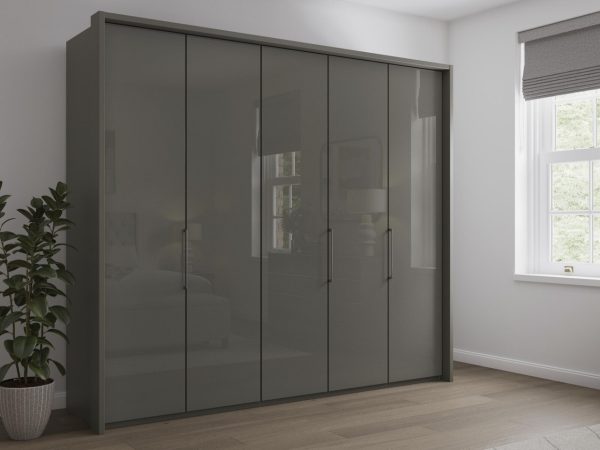 Sicily 5 Door Bi Fold Wardrobe