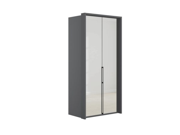 Emden 2 Door 2 Mirror Hinged Wardrobe