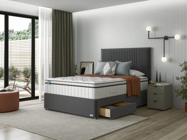 iGel NanoTech 3500i Divan Bed Set on Castors