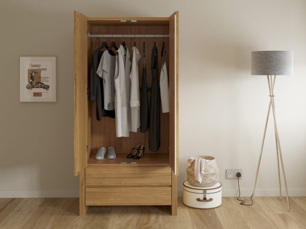 Hip Hop 2 Door Hinged Wardrobe