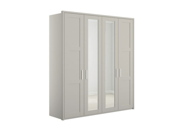 Alster 4 Door 2 Mirror Hinged Wardrobe