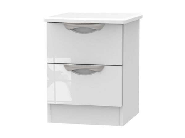 Merton 2 Drawer Bedside Table